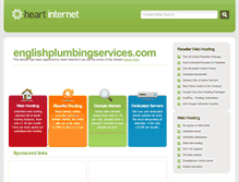 Tablet Screenshot of englishplumbingservices.com